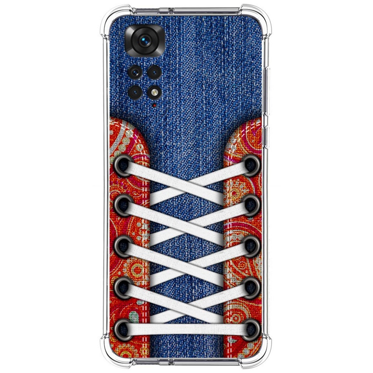 Funda Silicona Antigolpes para Xiaomi Redmi Note 11 / 11s diseño Zapatillas 11 Dibujos