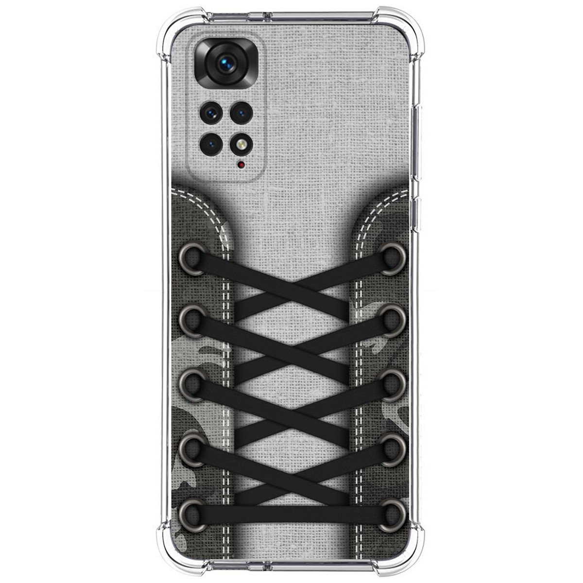 Funda Silicona Antigolpes para Xiaomi Redmi Note 11 / 11s diseño Zapatillas 16 Dibujos