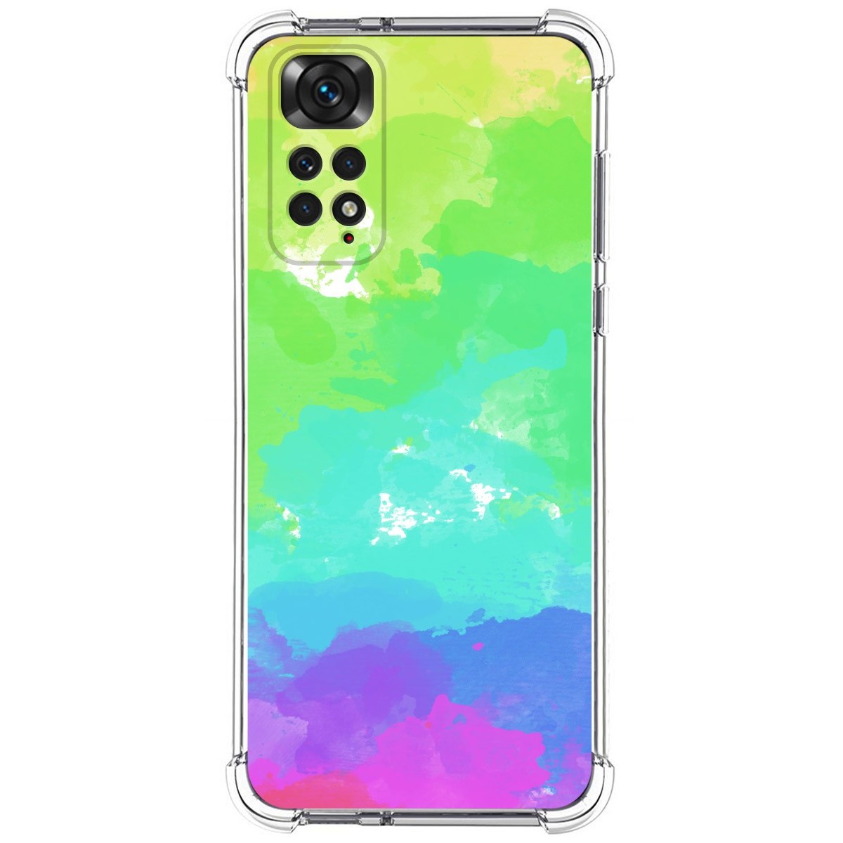Funda Silicona Antigolpes para Xiaomi Redmi Note 11 / 11s diseño Acuarela 03 Dibujos