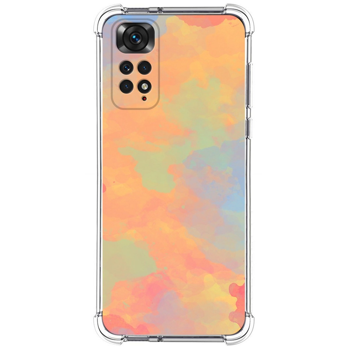 Funda Silicona Antigolpes para Xiaomi Redmi Note 11 / 11s diseño Acuarela 08 Dibujos