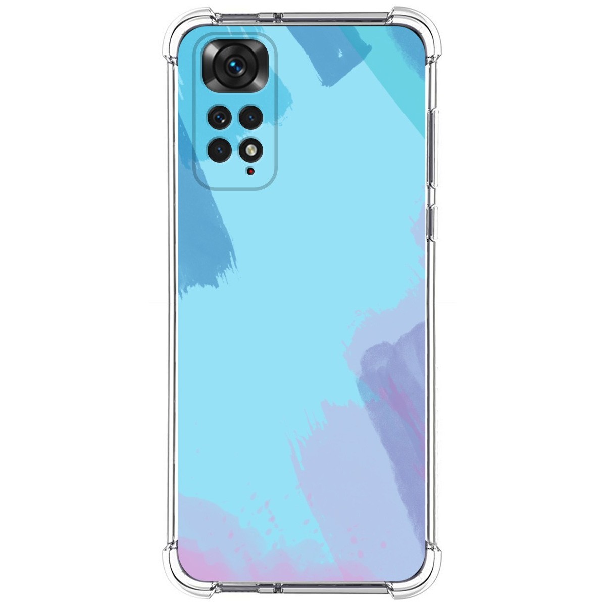 Funda Silicona Antigolpes para Xiaomi Redmi Note 11 / 11s diseño Acuarela 10 Dibujos
