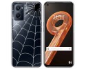 Funda Silicona Transparente para Realme 9i diseño Araña Dibujos