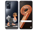 Funda Silicona Transparente para Realme 9i diseño Avestruz Dibujos
