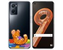 Funda Silicona Transparente para Realme 9i diseño Leopardo Dibujos