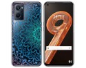 Funda Silicona Transparente para Realme 9i diseño Mandala Dibujos