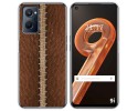 Funda Silicona para Realme 9i diseño Cuero 01 Dibujos