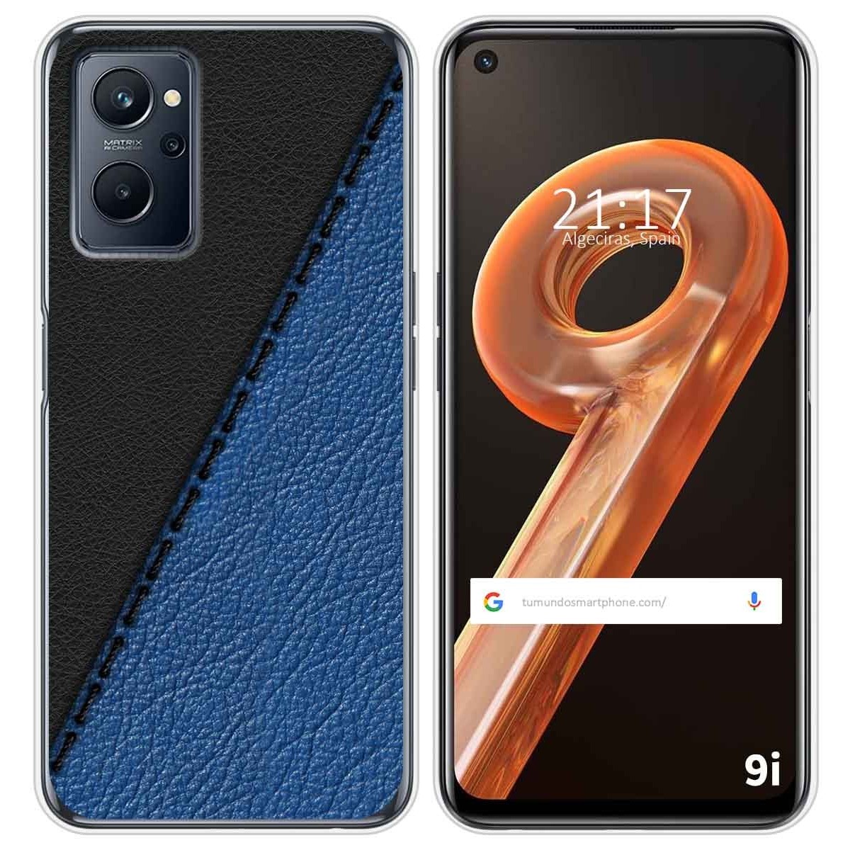 Funda Silicona para Realme 9i diseño Cuero 02 Dibujos