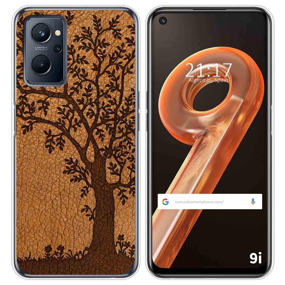 Funda Silicona para Realme 9i diseño Cuero 03 Dibujos