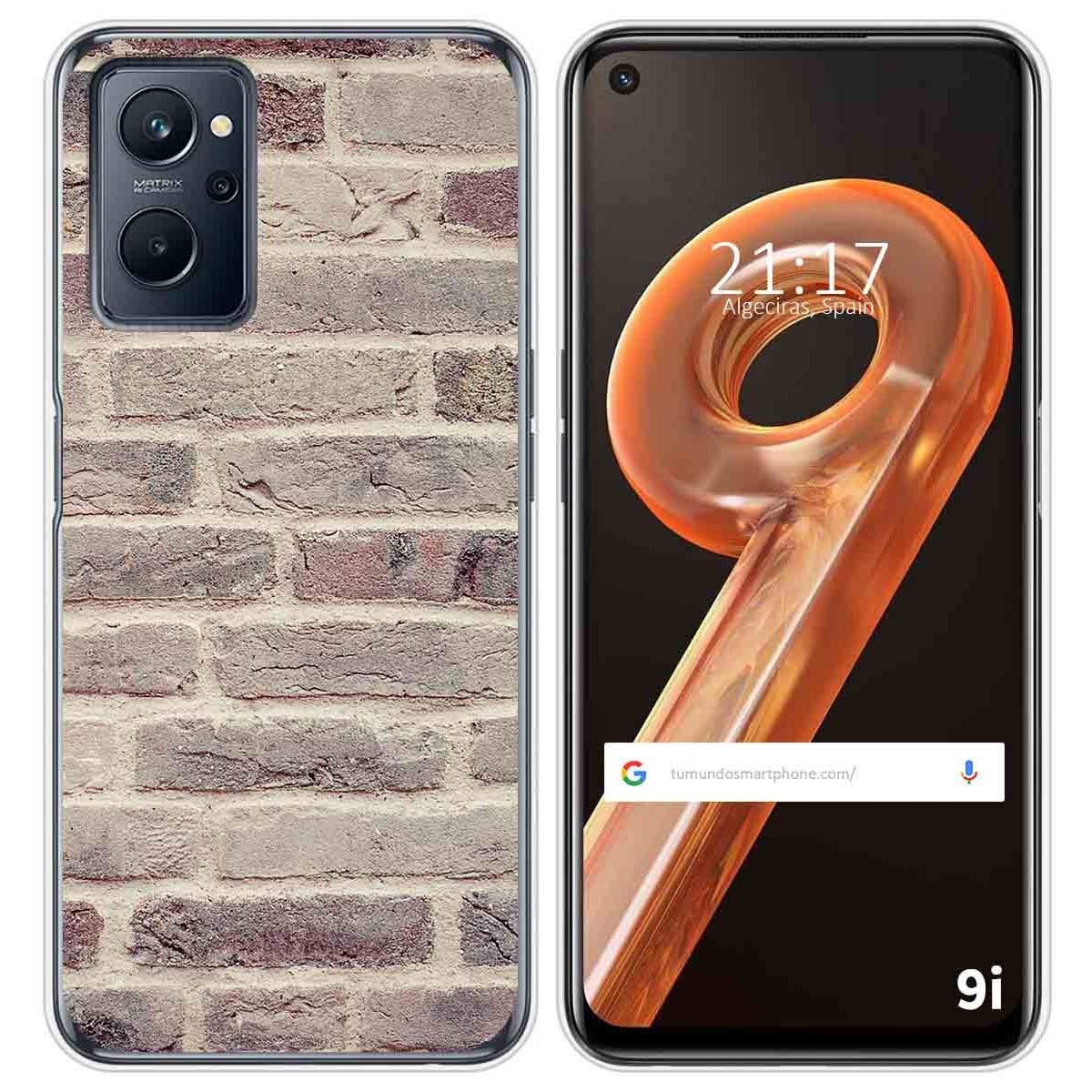Funda Silicona para Realme 9i diseño Ladrillo 01 Dibujos
