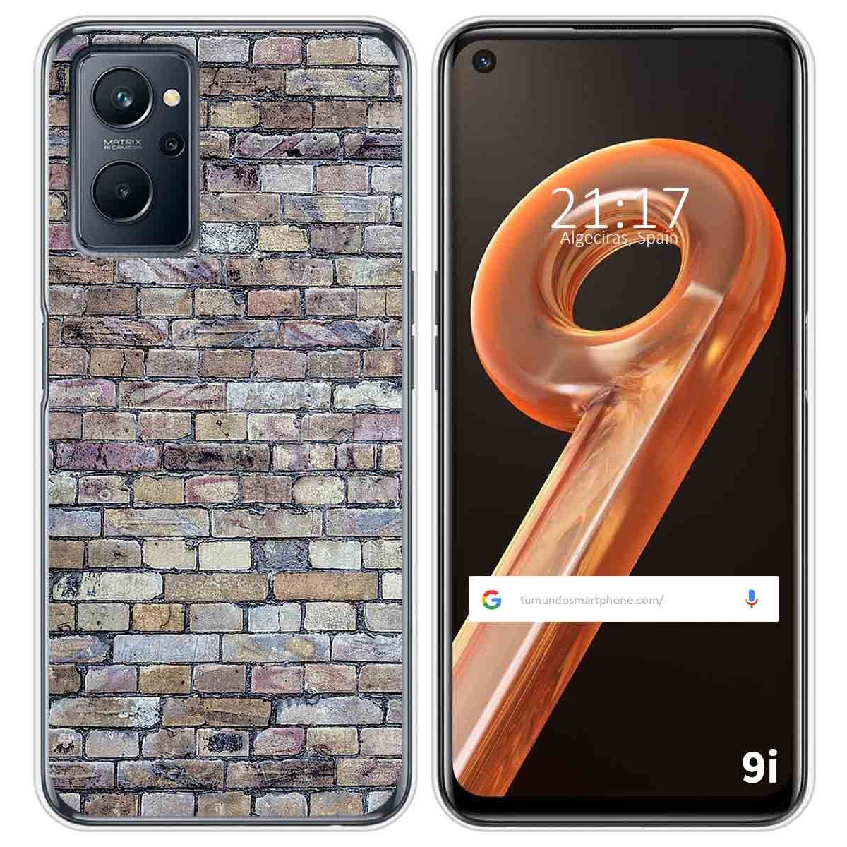Funda Silicona para Realme 9i diseño Ladrillo 02 Dibujos