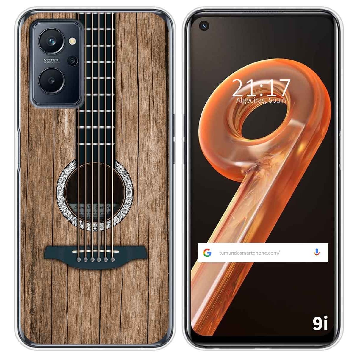 Funda Silicona para Realme 9i diseño Madera 11 Dibujos