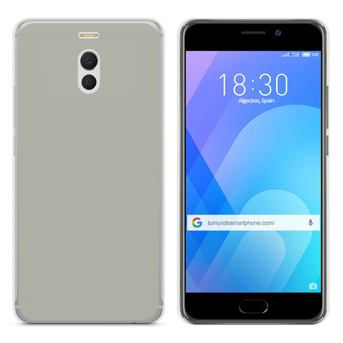 Funda Gel Tpu para Meizu M6 Note Color Transparente