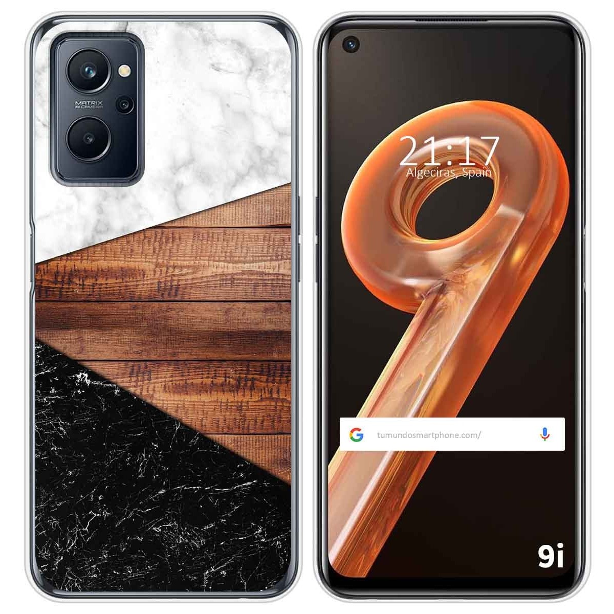 Funda Silicona para Realme 9i diseño Mármol 11 Dibujos