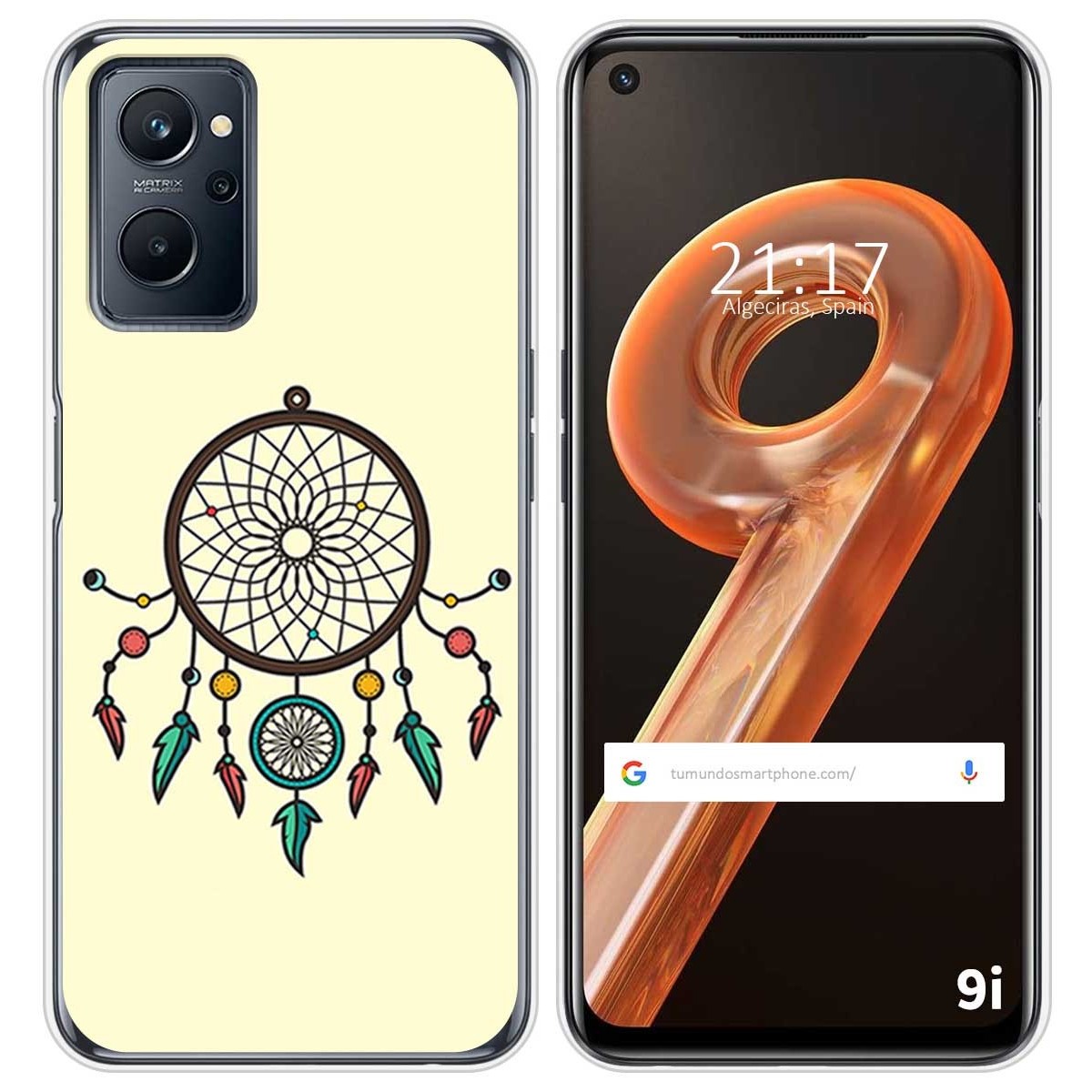Funda Silicona para Realme 9i diseño Atrapasueños Dibujos