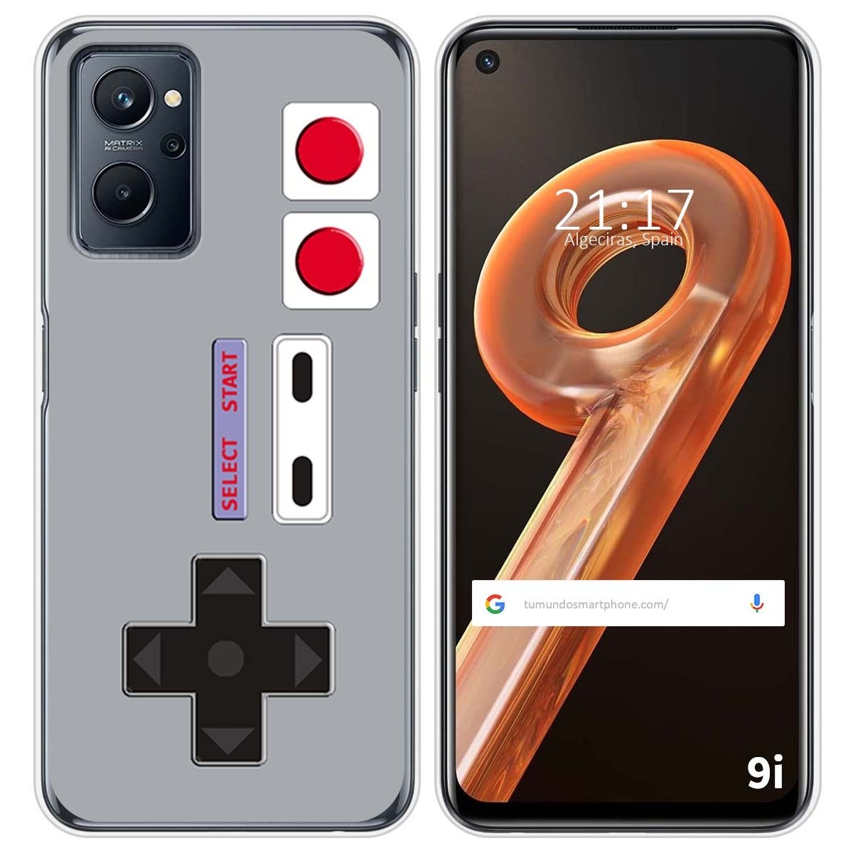 Funda Silicona para Realme 9i diseño Consola Dibujos