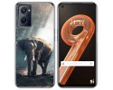 Funda Silicona para Realme 9i diseño Elefante Dibujos