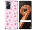 Funda Silicona para Realme 9i diseño Flores Dibujos