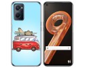 Funda Silicona para Realme 9i diseño Furgoneta Dibujos