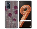 Funda Silicona para Realme 9i diseño Flores Vintage Dibujos