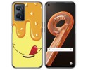 Funda Silicona para Realme 9i diseño Helado Vainilla Dibujos