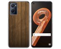 Funda Silicona para Realme 9i diseño Madera Dibujos