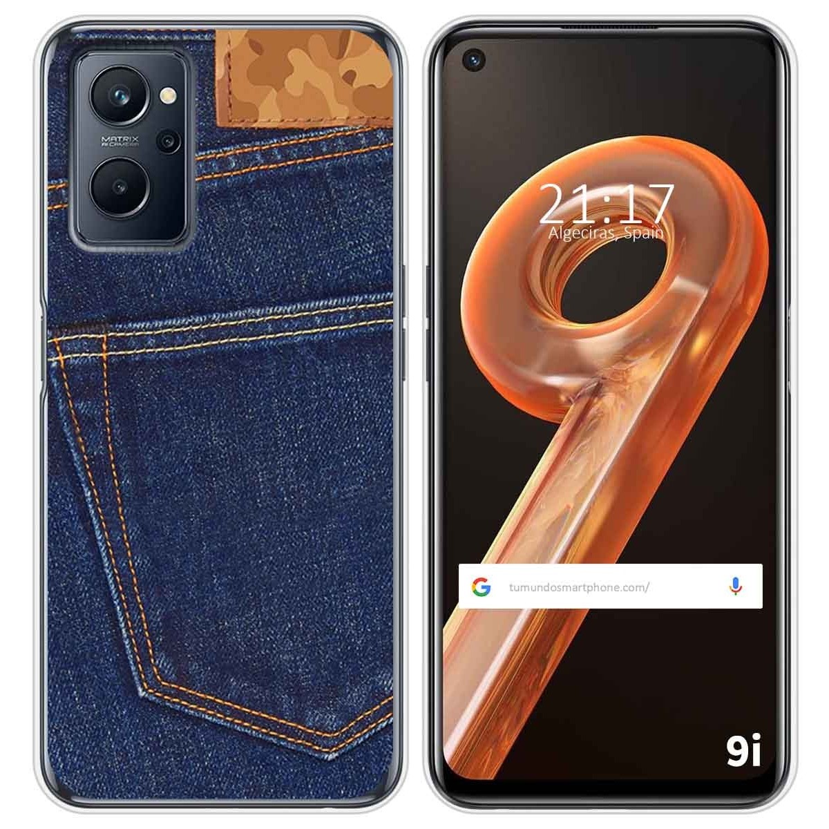 Funda Silicona para Realme 9i diseño Vaquero Dibujos