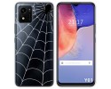 Funda Silicona Transparente para Vivo Y01 diseño Araña Dibujos