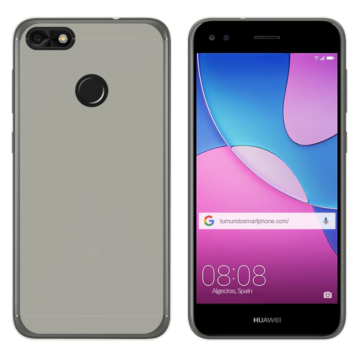 Funda Gel Tpu para Huawei Y6 Pro 2017 / P9 Lite Mini Color Transparente