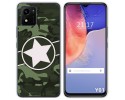 Funda Silicona para Vivo Y01 diseño Camuflaje 01 Dibujos