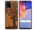 Funda Silicona para Vivo Y01 diseño Cuero 03 Dibujos