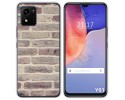 Funda Silicona para Vivo Y01 diseño Ladrillo 01 Dibujos
