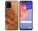 Funda Silicona para Vivo Y01 diseño Madera 04 Dibujos