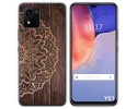 Funda Silicona para Vivo Y01 diseño Madera 06 Dibujos