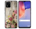 Funda Silicona para Vivo Y01 diseño Madera 08 Dibujos