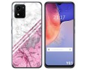 Funda Silicona para Vivo Y01 diseño Mármol 03 Dibujos