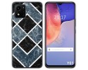 Funda Silicona para Vivo Y01 diseño Mármol 06 Dibujos