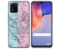 Funda Silicona para Vivo Y01 diseño Mármol 08 Dibujos