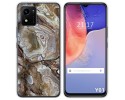 Funda Silicona para Vivo Y01 diseño Mármol 14 Dibujos