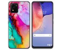 Funda Silicona para Vivo Y01 diseño Mármol 15 Dibujos