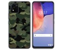 Funda Silicona para Vivo Y01 diseño Camuflaje Dibujos