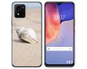 Funda Silicona para Vivo Y01 diseño Concha Dibujos