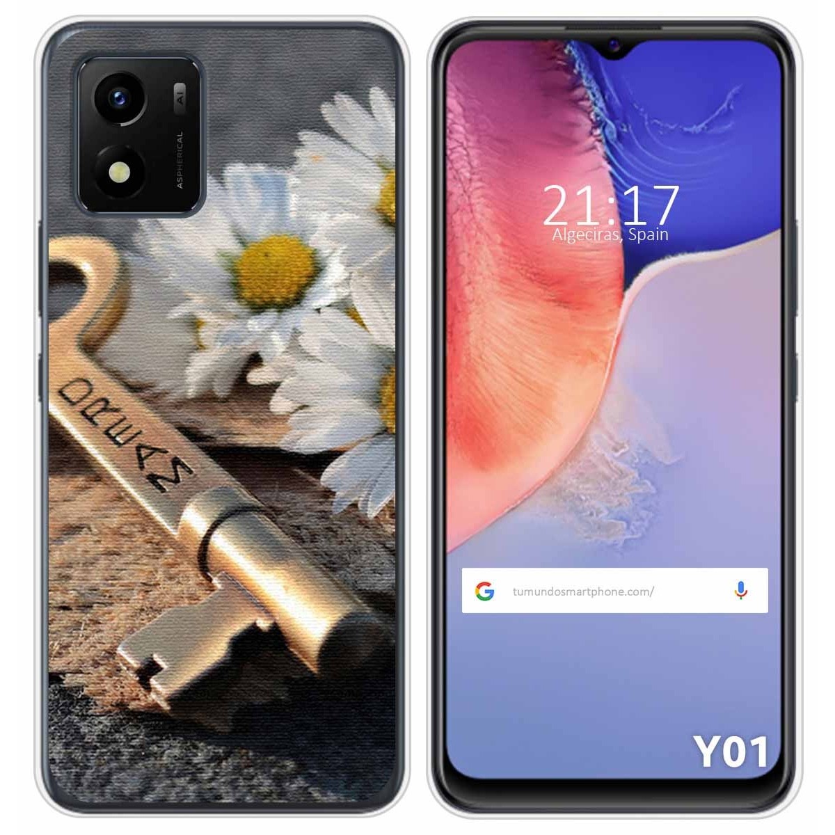 Funda Silicona para Vivo Y01 diseño Dream Dibujos