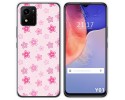 Funda Silicona para Vivo Y01 diseño Flores Dibujos