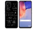 Funda Silicona para Vivo Y01 diseño Formulas Dibujos