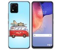Funda Silicona para Vivo Y01 diseño Furgoneta Dibujos