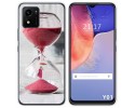 Funda Silicona para Vivo Y01 diseño Reloj Dibujos