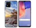 Funda Silicona para Vivo Y01 diseño Sunset Dibujos