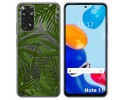 Funda Silicona Transparente para Xiaomi Redmi Note 11 / 11s diseño Jungla Dibujos