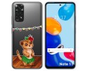 Funda Silicona Transparente para Xiaomi Redmi Note 11 / 11s diseño Suricata Dibujos