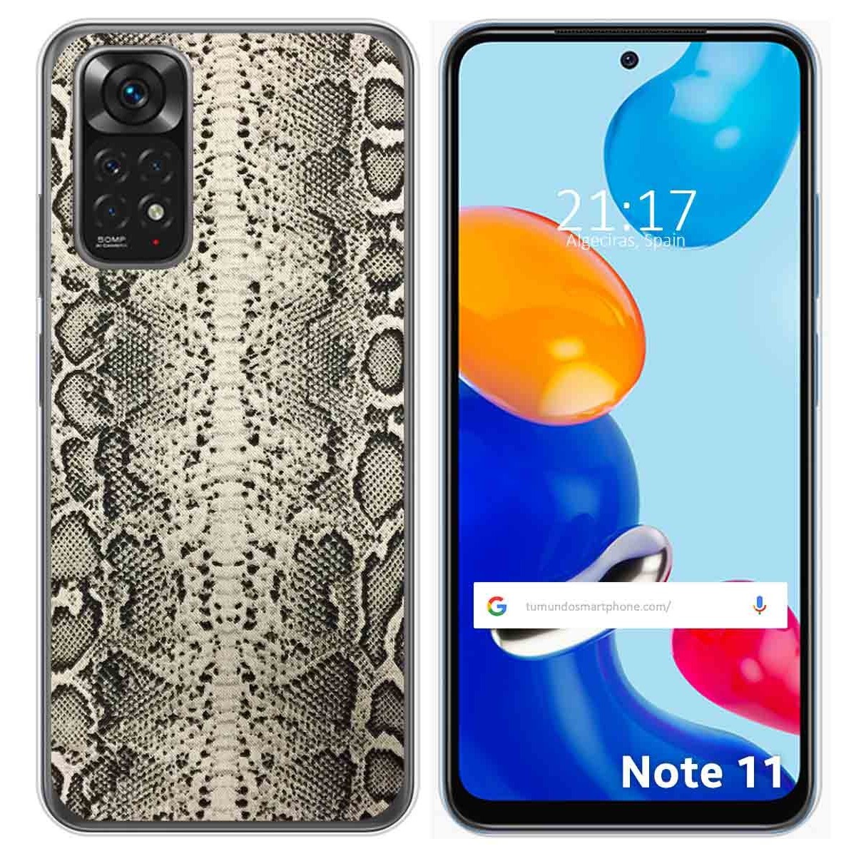 Funda Silicona para Xiaomi Redmi Note 11 / 11s diseño Animal 01 Dibujos